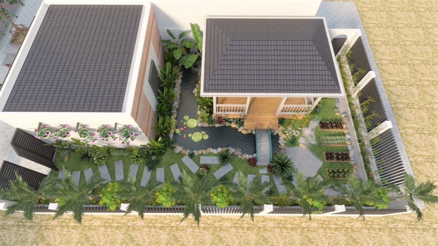 Quy hoạch, cải tạo sân vườn